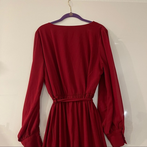 Baltic Born Red Celine Maxi Dress XL - Picture 6 of 10